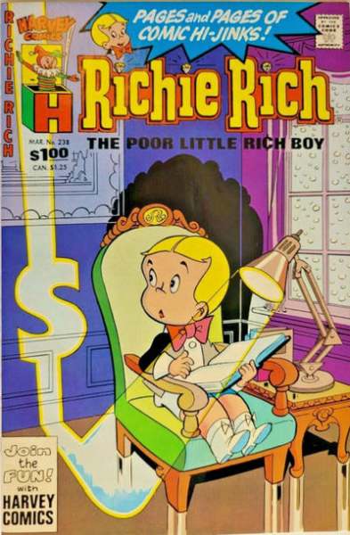 Richie Rich #238 Comic Books - Covers, Scans, Photos in Richie Rich Comic Books - Covers, Scans, Gallery